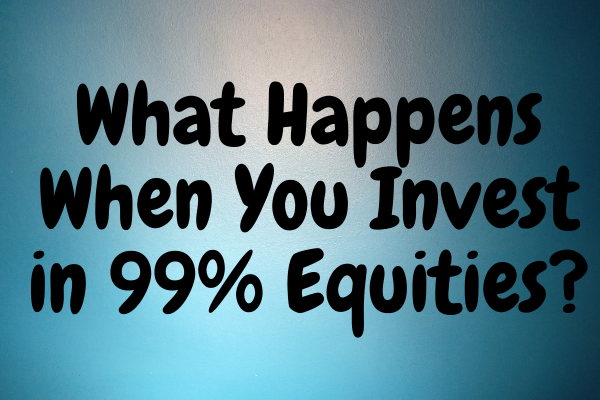 What Happens When You Invest in 99% Equities?
